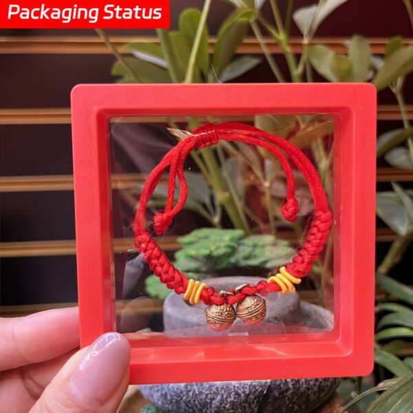 【Energetic Protection】Packaging Status Fortune Arrvial and Golden Luck Lock Blessing dragon Red String Collection - Image 3