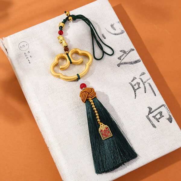 【Guardian for Safe Travel 】Car Decoration The shape of  Auspicious Cloud Pendant Symbolizes Peace and  Smoothly - Image 2