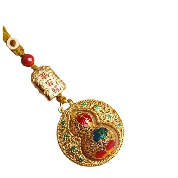 【Swiveling Guardian】Safe Miles with Every Turn Handmade woven rope with brass gold plating - Image 5