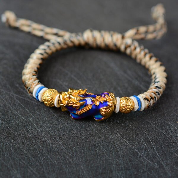 【Fortune Beast】Men's Color-Shifting Bracelet: Attracts Wealth, Guards Fortune, Prosperity Flows - Image 3