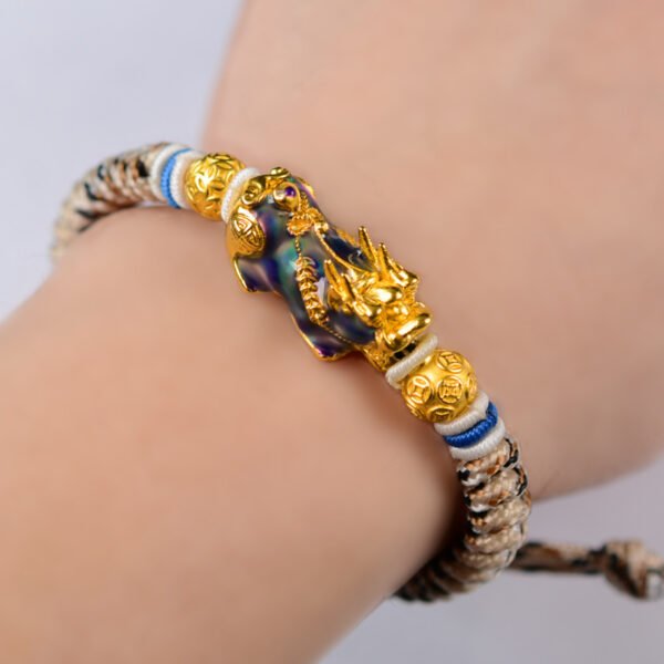 【Fortune Beast】Men's Color-Shifting Bracelet: Attracts Wealth, Guards Fortune, Prosperity Flows - Image 4